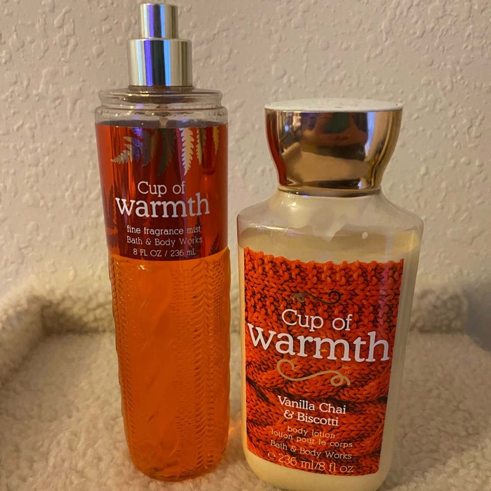 Cup of Warmth Lotion and Spray Bundle